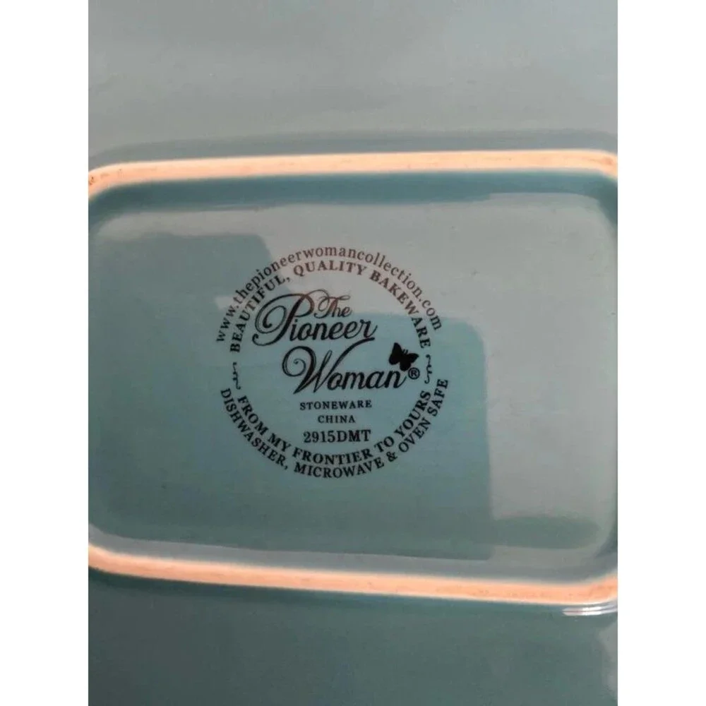 Pioneer woman casserole dish pan 13” 2915dmtt